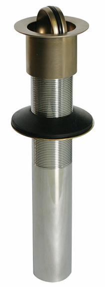 Push-Pull Bathroom Sink Drain with Overflow