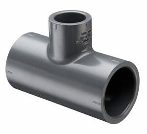 1-1/2X1 PVC RED TEE SOC SCH80