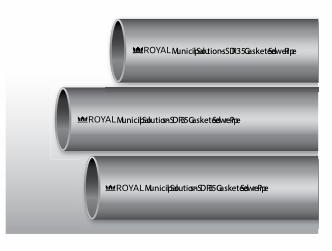 12" DR35 Gasketed Pipe  4.27 MTR