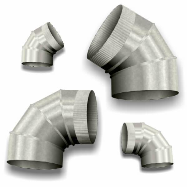 3" 90 Degree Elbow 0.020 Aluminum