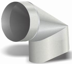 5" Round to 3" x 6" Oval End Boot