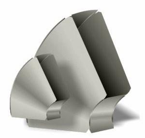 8" x 18" Long Way 90 Degree Duct Elbow