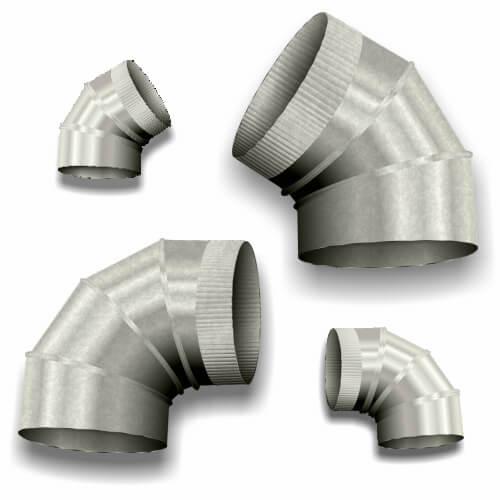 10" 90 Degree Elbow 30ga