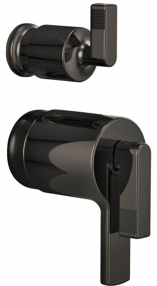 Kintsu Thermostatic Valve with Diverter Lever Handle Kit