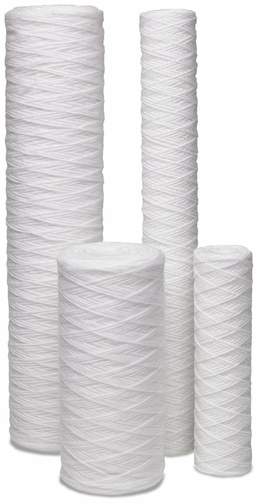 PSW-20-10 2.5" x 10" 20 Micron String Wound (PSW) Filter Cartridge