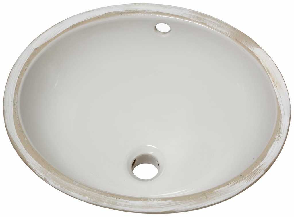 Ovalyn 15-1/16" x 12-1/16" Undermount Bathroom Sink
