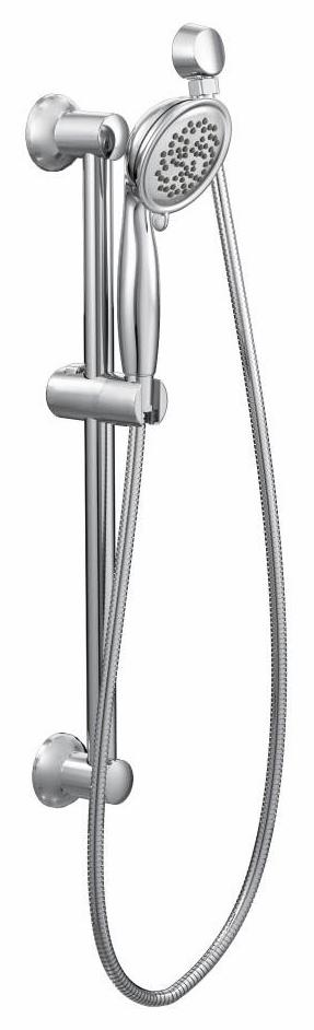 Eco-Performance 3-Function Hand Shower with Slide Bar