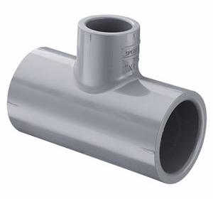 4X2 CPVC RED TEE SOC SCH80