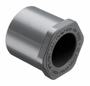 6X4 PVC RED BUSH SPIGOTXSOC SCH80