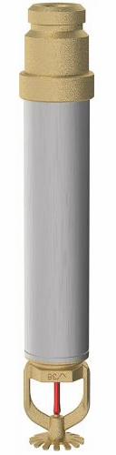 1" Quick Response Dry 200F K5.6 Sleeve Pendent Sprinkler 10" FireLock V3606