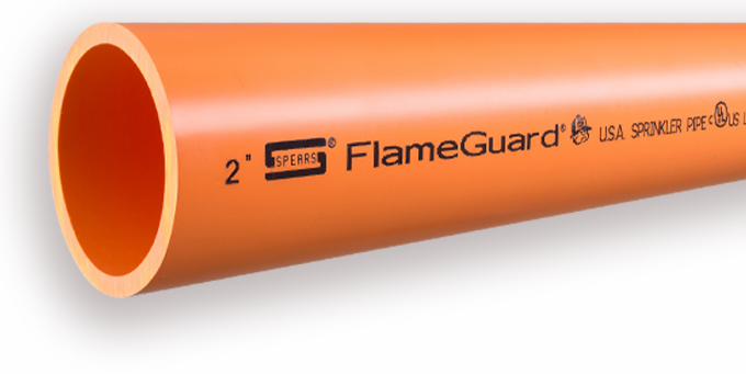 1-1/4" X 15' FlameGuard CPVC Fire Sprinkler Pipe