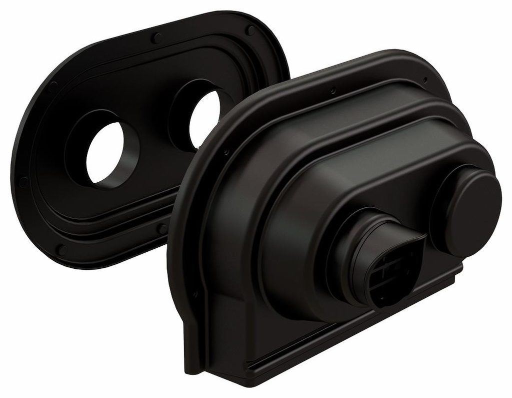 2 Low Profile Wall Termination