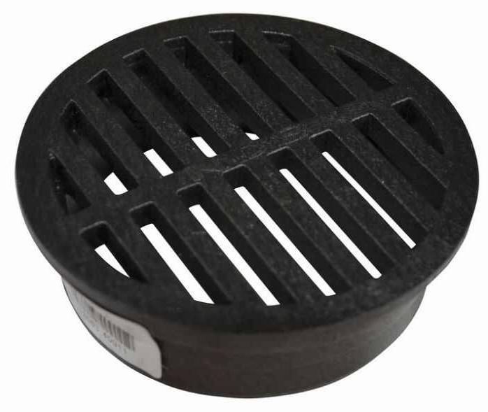 4IN ROUND GRATE