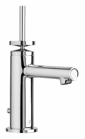 Percy Single Hole Bathroom Faucet with Stem Handle