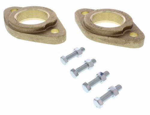 1-1/2" NPT Bronze Flange Set HV