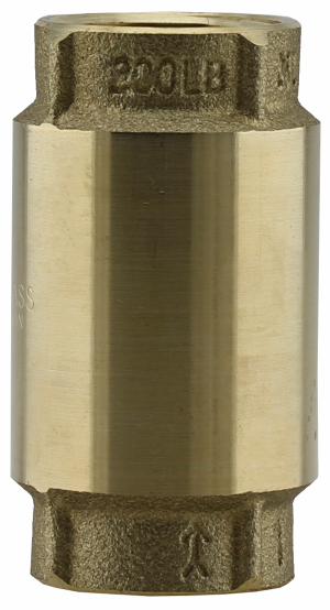 1/2 BRASS CHK VALVE