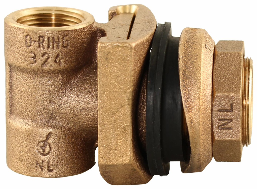 PA-100NL - 'Nl Brnz 1" Pitless Adapter'