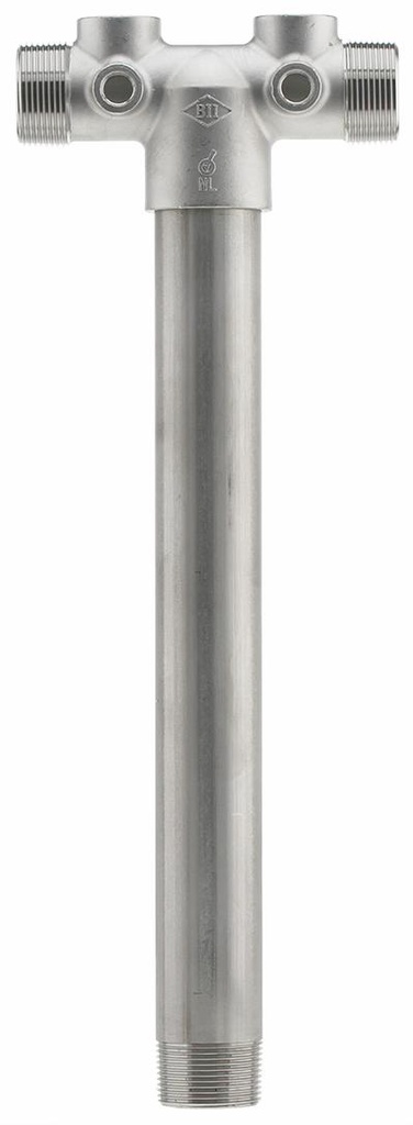 07ST-16-2 - '1-1/4" x 16" Centre To End Non-Union 304SS Tank Tee'