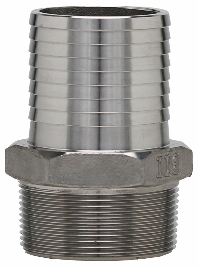 2 MALE INS ADAPT 304SS