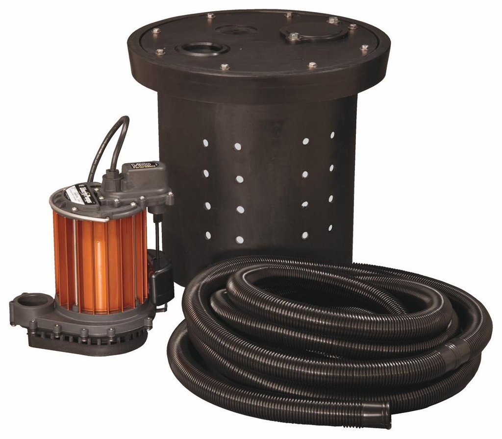 1/3 HP Crawl Space Sump Pump Kit