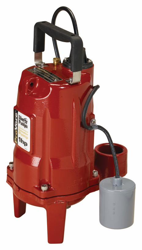 1 HP 1-Phase 115V ProVore Residential Grinder Pump Auto with 10' Cord
