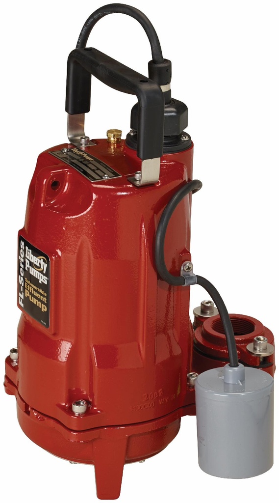 1/2 HP 1-Phase 115V Effluent Pump Auto with 25' Cord