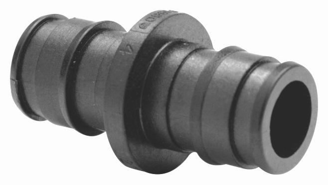1/2 PEX COUPLING "PLASTIC"