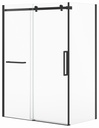 Halo Pro 60" x 36" x 78.75" Corner Sliding Shower Door with Towel Bar