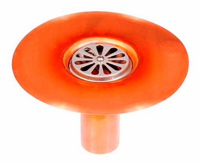 DECK DRN CU SPUN DWV 2"