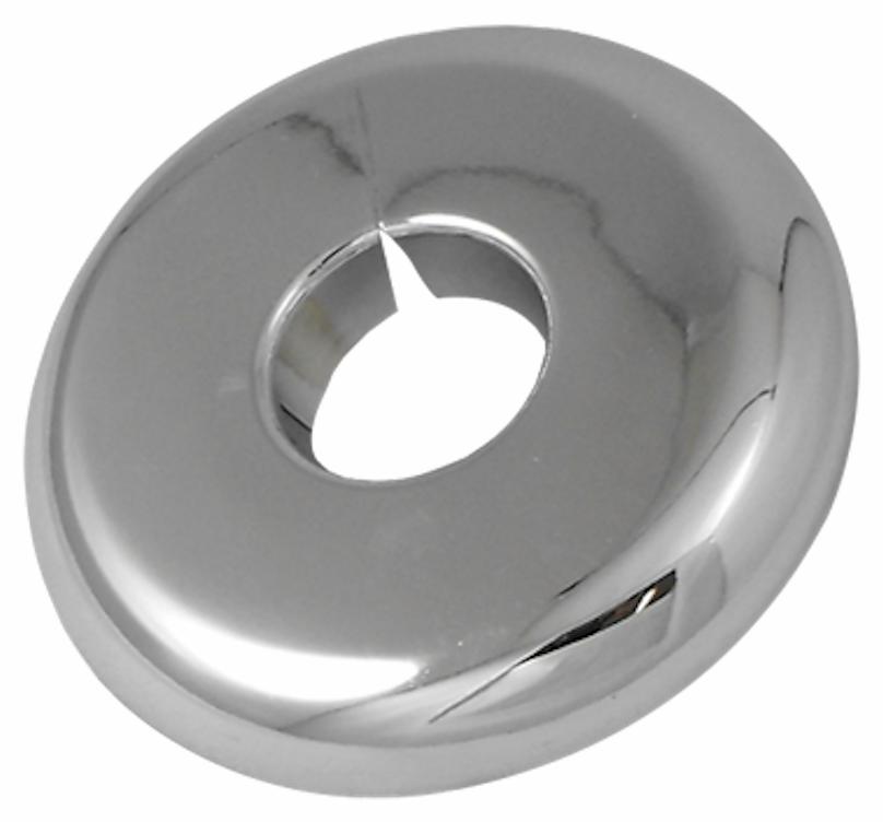 White Plastic Split Wall Plate 1/2" IPS