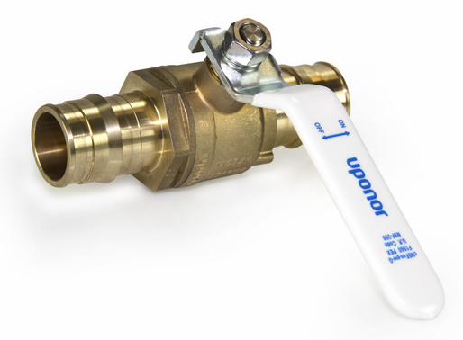 ProPEX LF Brass Commercial Ball Valve (full port) SS Ball and Stem 1 1/2" PEX x 1 1/2" PEX