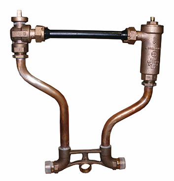 N/L 3/4" MTR STR WITH 1 1/2" FIRELINE - MAPLE RIDGE W/ 1" CTS OUTLET