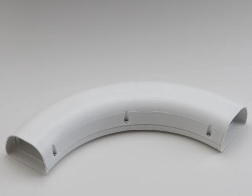 LD 3.5" 90 SWEEP ELL WH 92