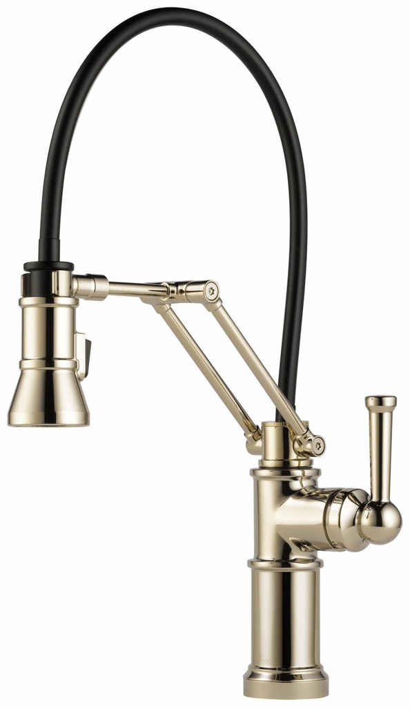 Artesso Articulating Kitchen Faucet with Pulldown Spray
