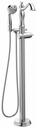 Traditional Floor Mount Freestanding Tub Filler Trim (Less Handles)
