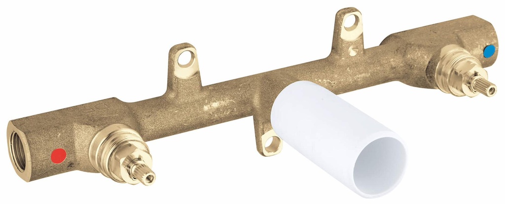 Rough-In for 2-Handle Wall Mount Bathroom Faucet