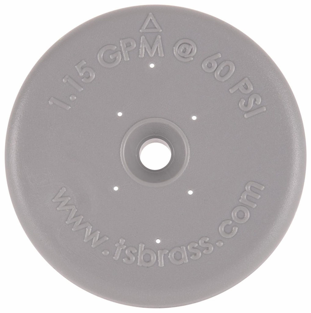 B-0107 Spray Valve Spray Face, Gray (2019 DOE Compliant - CLASS II)