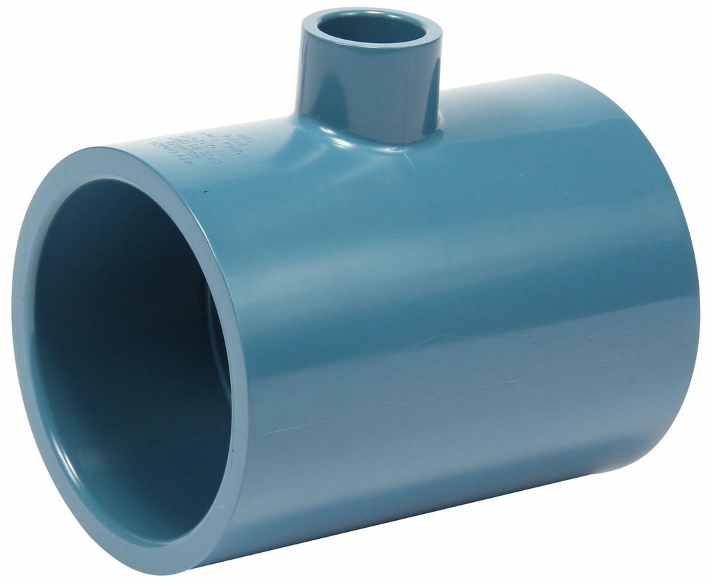 2 1/2"x2 1/2"x1/2" CPVC RED. TEE SxSxS AQUARISE