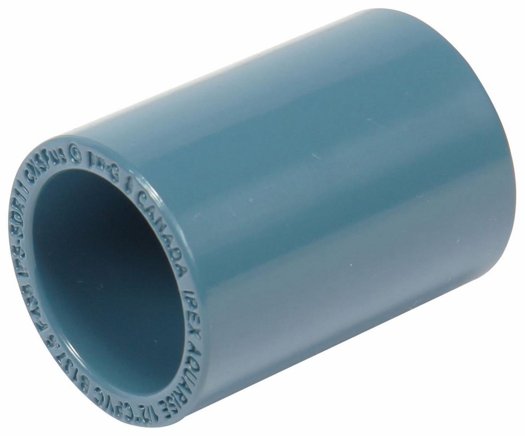 1/2" CPVC COUPLING SxS AQUARISE