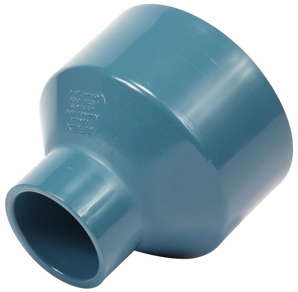 4"x2" CPVC RED. CPLG SxS AQUARISE