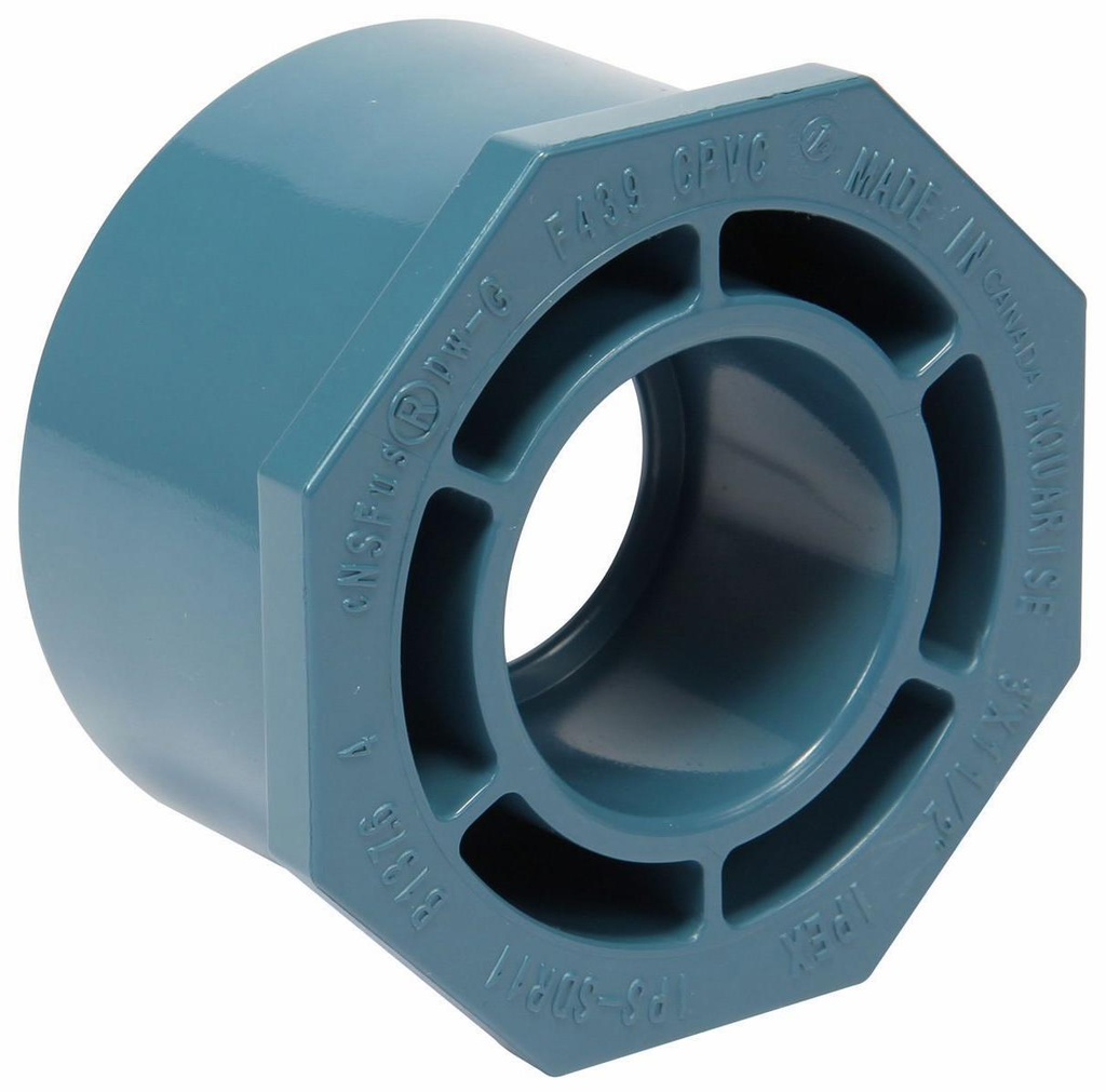 3"x1 1/2" CPVC RED. BUSHING SPxS AQUARISE