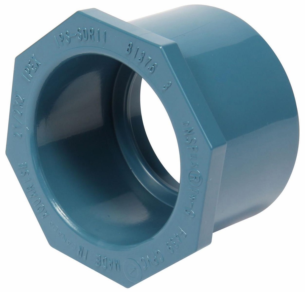 2 1/2"x2" CPVC RED. BUSHING SPxS AQUARISE