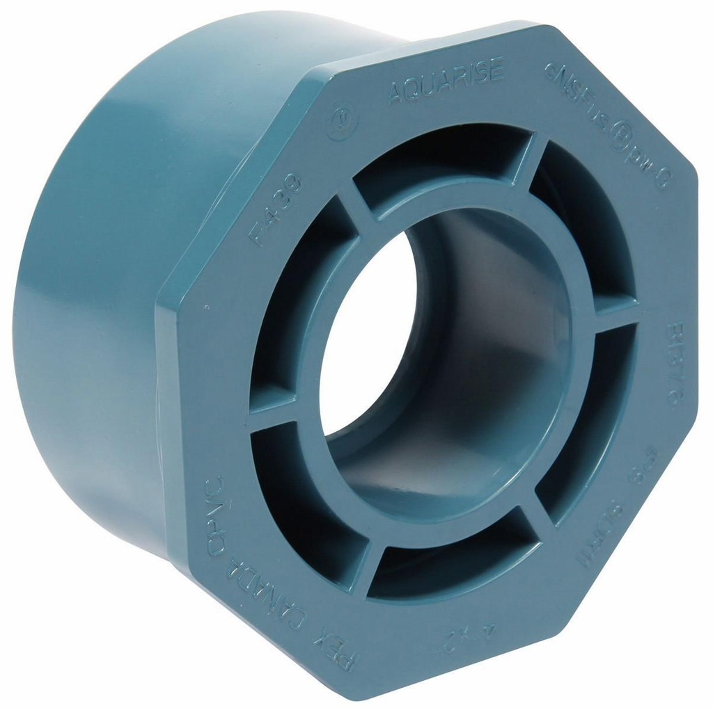 4"x2" CPVC RED. BUSHING SPxS AQUARISE