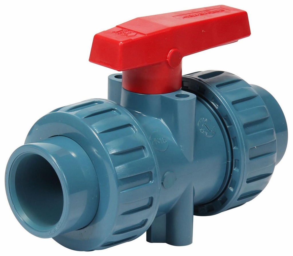 1" CPVC TRUE UNION BALL VALVE EPDM AQUARISE