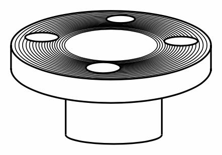 1 1/2" CPVC FLANGE SOC AQUARISE