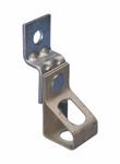 Thread Install Rod Hanger with Offset Bracket, 3/8" (9.5 mm) Hole, Threaded
