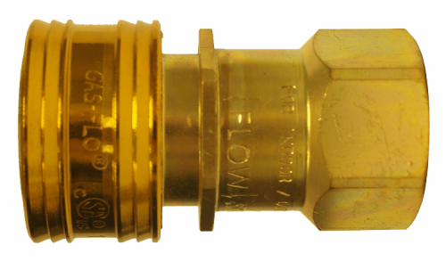 1/2 Coupler x 1/2 Female Pipe, CSA Certified