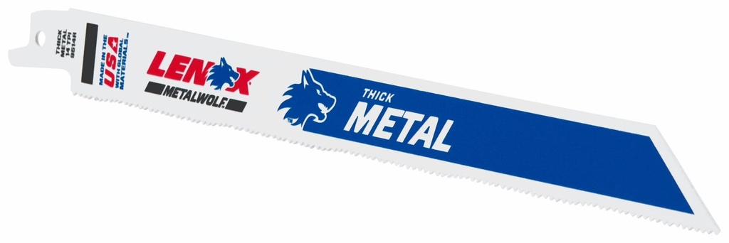 9"x3/4" 14TPI Bi-Metal Thick Metal Recip (Each)