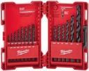Thunderbolt Black Oxide Drill Bit Set (21 pc)