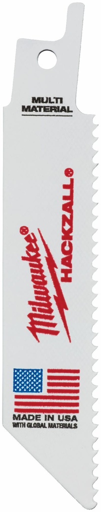 4" M12 Hackzall Blade - Multi-Material (5 pk)
